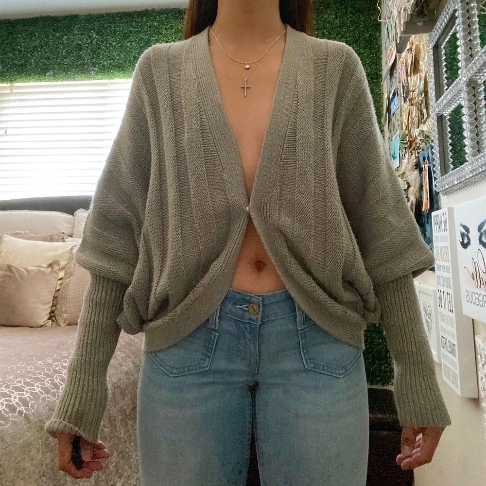 Bebe Dolman Sleeve Cardigan